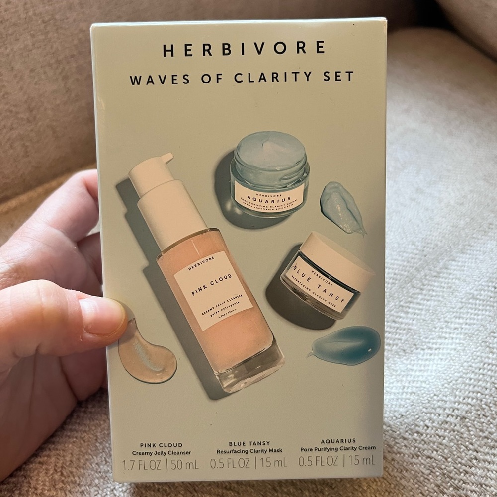 Herbivore WAVES OF CLARITY Pore Purifying Set